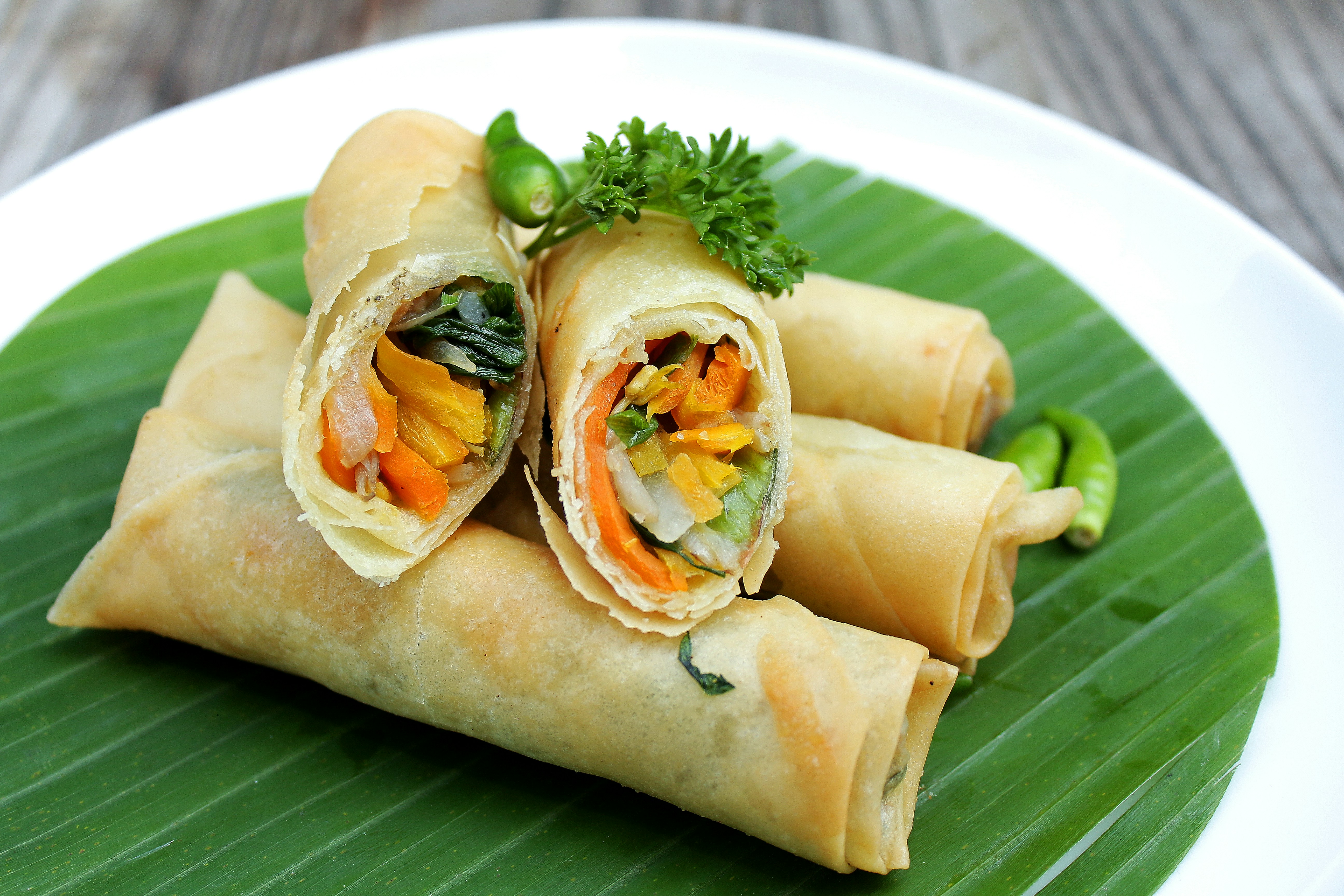 Pastry Spring Roll