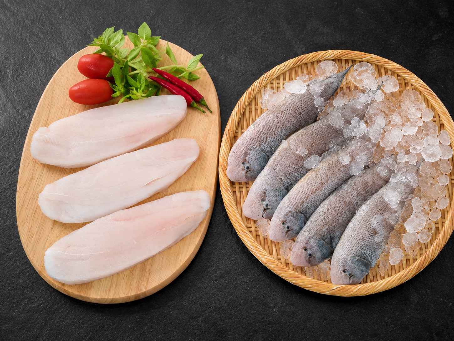 Two-Piece Joined Tongue Sole